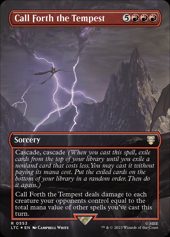 Call Forth the Tempest (553) - Tales of Middle-earth Commander (LTC)