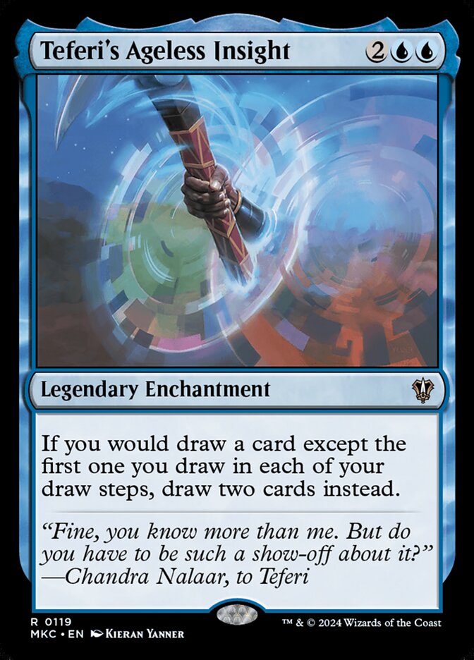 Teferi's Ageless Insight (119) - Murders at Karlov Manor Commander (MKC)