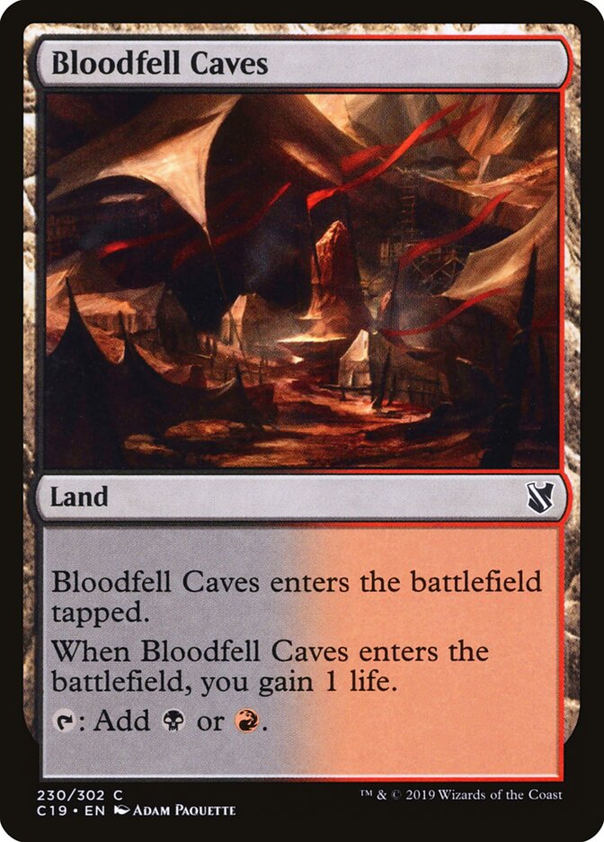 Bloodfell Caves (230) - Commander 2019 (C19)