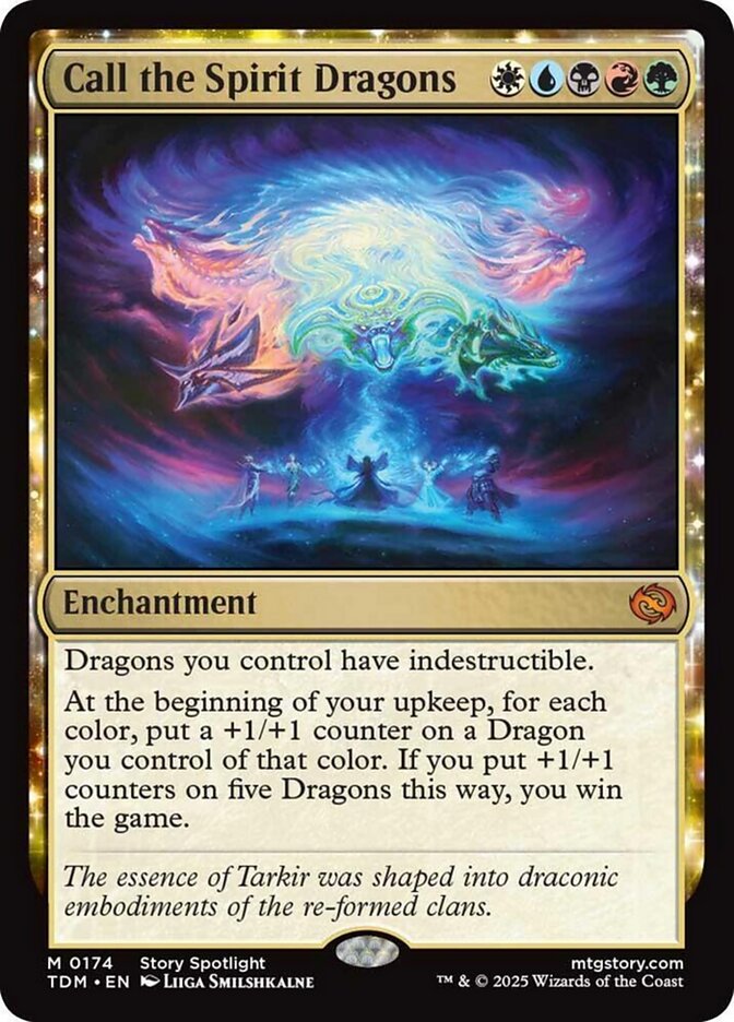 Call the Spirit Dragons (174) - Tarkir: Dragonstorm (TDM)