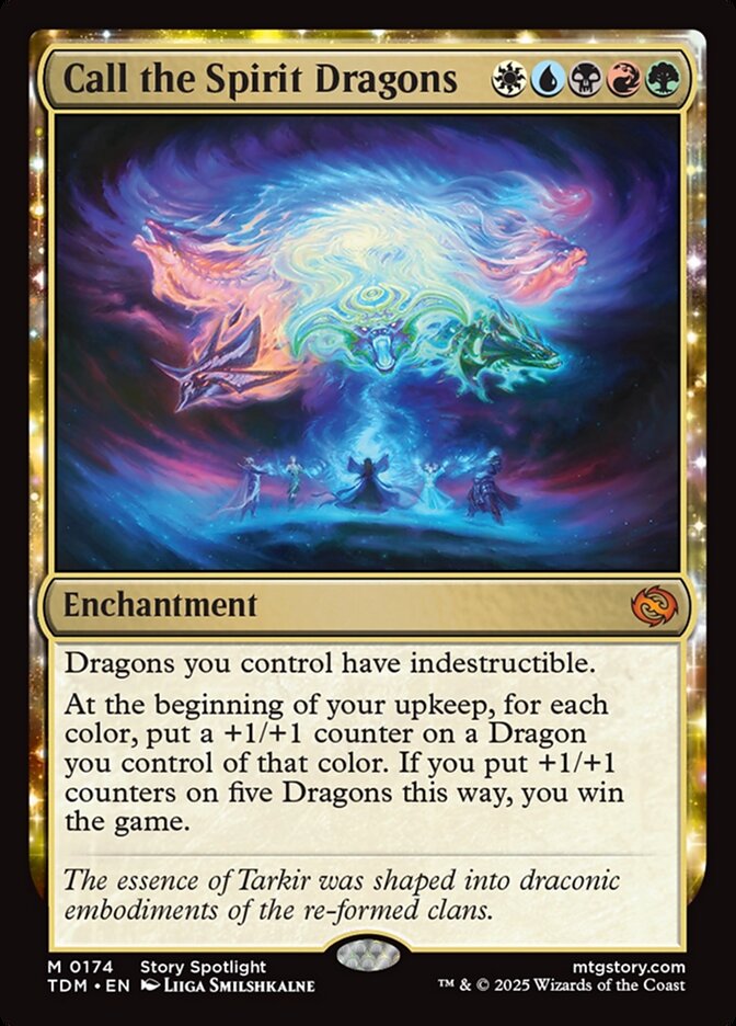 Call the Spirit Dragons (174) - Tarkir: Dragonstorm (TDM)