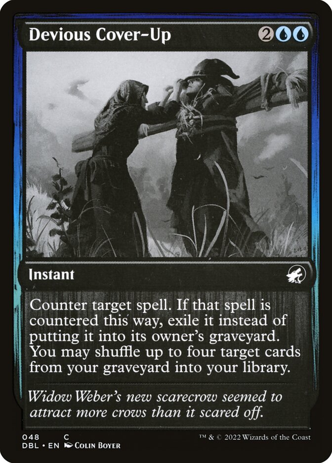 Devious Cover-Up - [Foil] Innistrad: Double Feature (DBL)