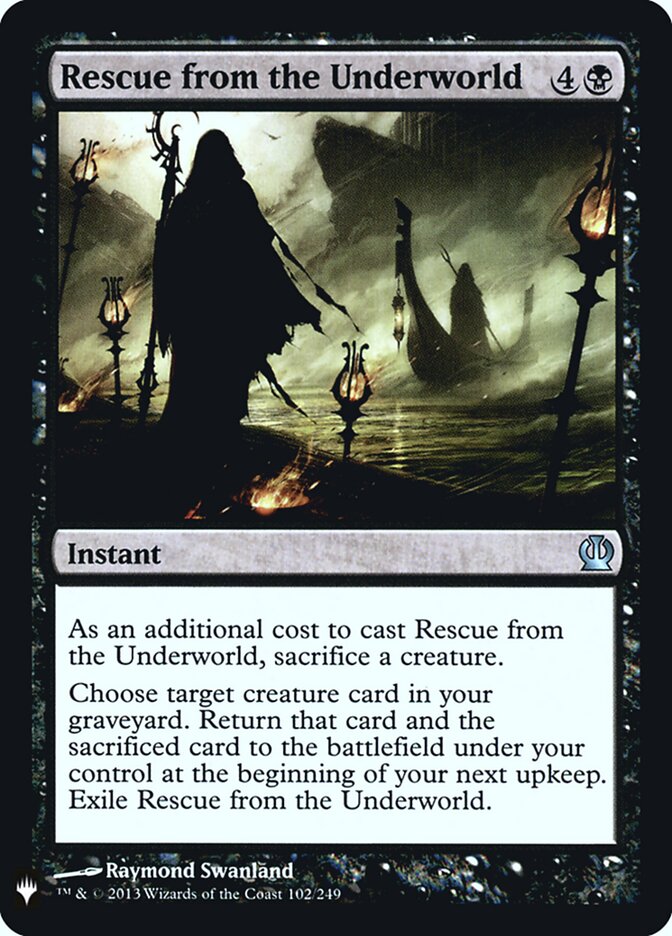 Rescue from the Underworld (THS-102) - The List (PLST)