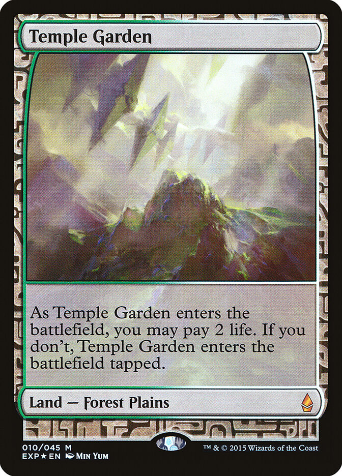 Temple Garden (10) - Zendikar Expeditions (EXP)