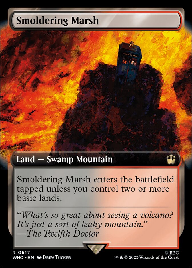 Smoldering Marsh (517) - Doctor Who (WHO)