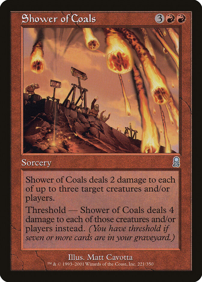 Shower of Coals (221) - Odyssey (ODY)