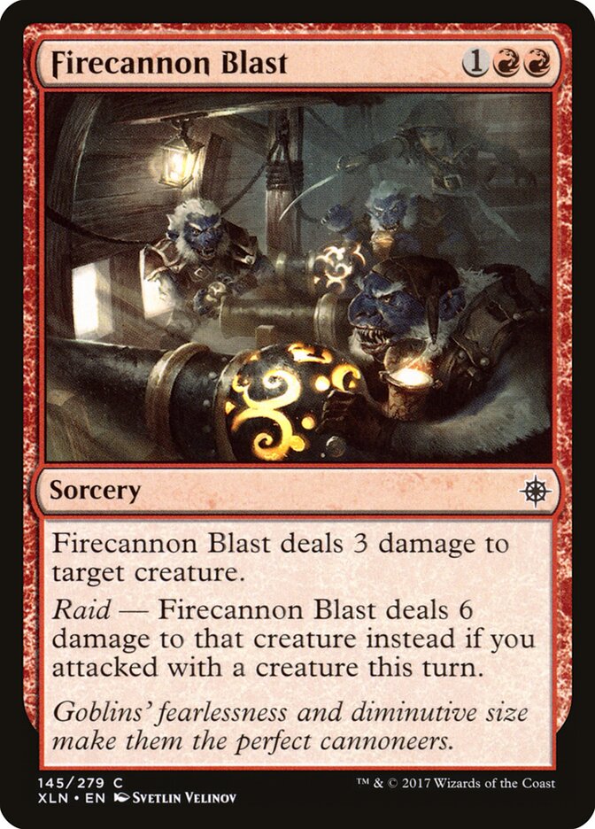Firecannon Blast (145) - Ixalan (XLN)