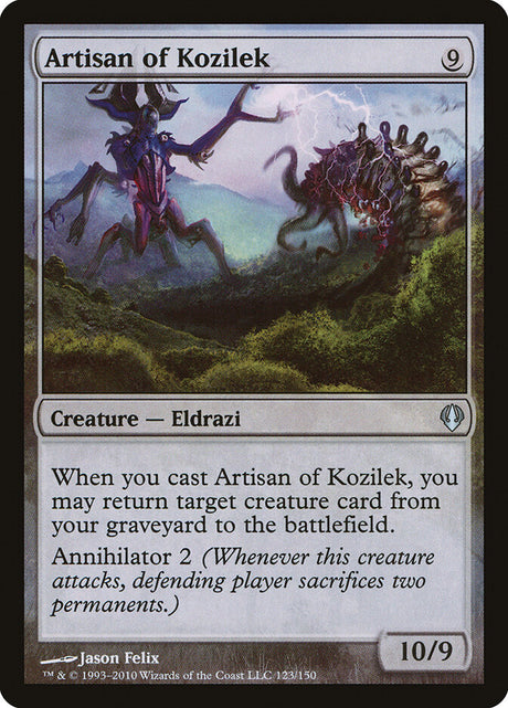 Artisan of Kozilek (123) - Archenemy (ARC)