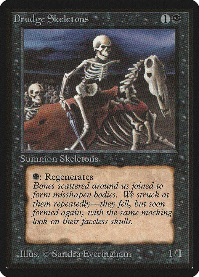 Drudge Skeletons (107) - Limited Edition Beta (LEB)
