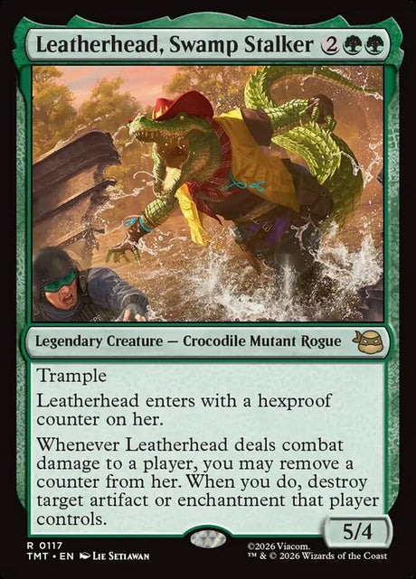 Leatherhead, Swamp Stalker (117) - Teenage Mutant Ninja Turtles (TMT)