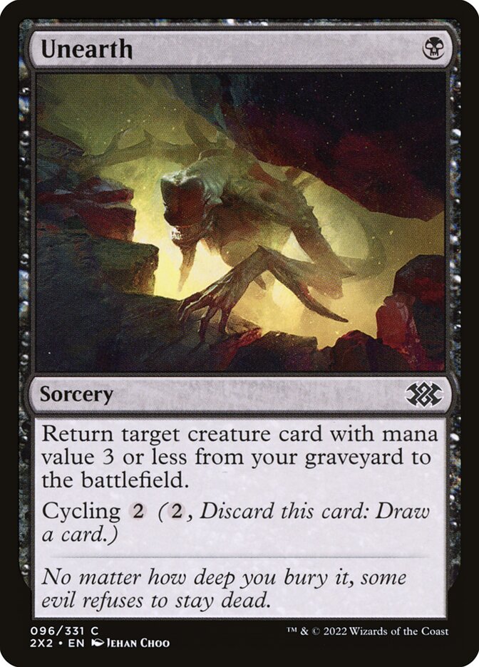 Unearth (96) - Double Masters 2022 (2X2)