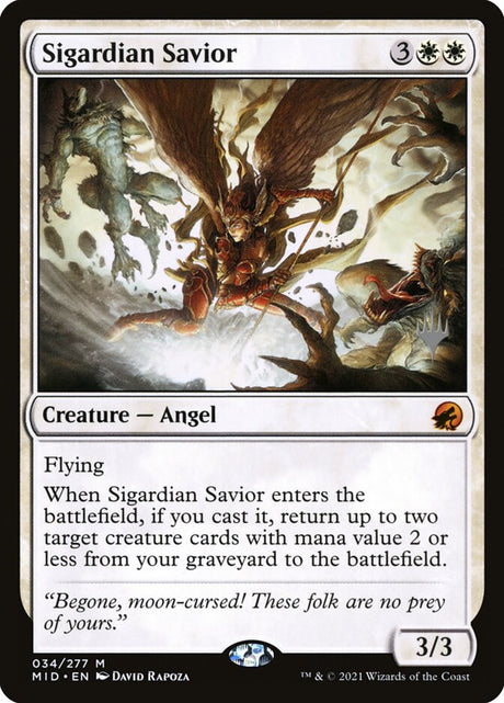 Sigardian Savior (34p) - Innistrad: Midnight Hunt Promos (PMID)