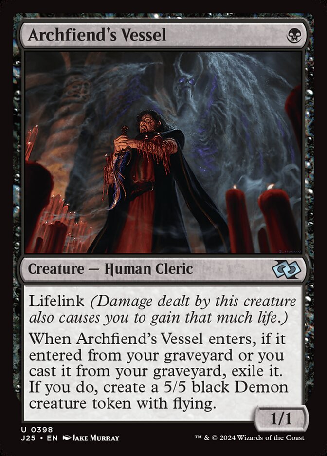 Archfiend's Vessel - Foundations Jumpstart (J25)