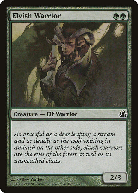 Elvish Warrior (120) - Morningtide (MOR)
