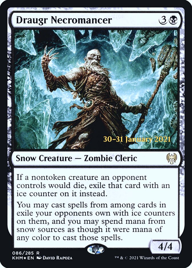 Draugr Necromancer (86s) - Kaldheim Promos (PKHM)