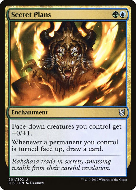 Secret Plans (201) - Commander 2019 (C19)