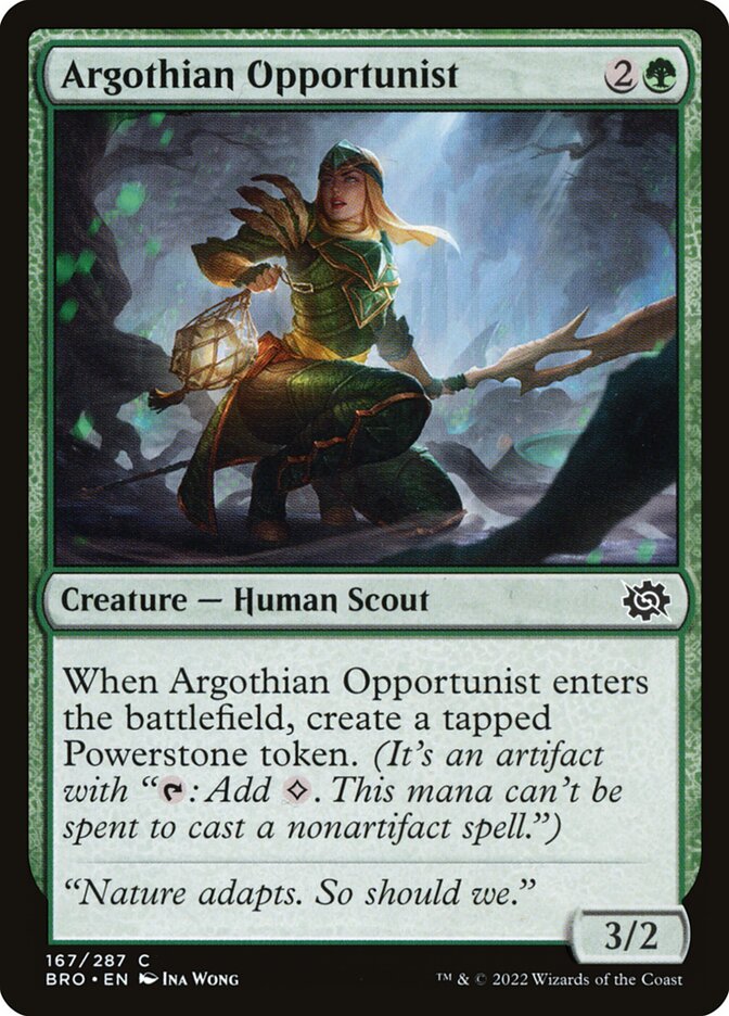 Argothian Opportunist (167) - The Brothers' War (BRO)