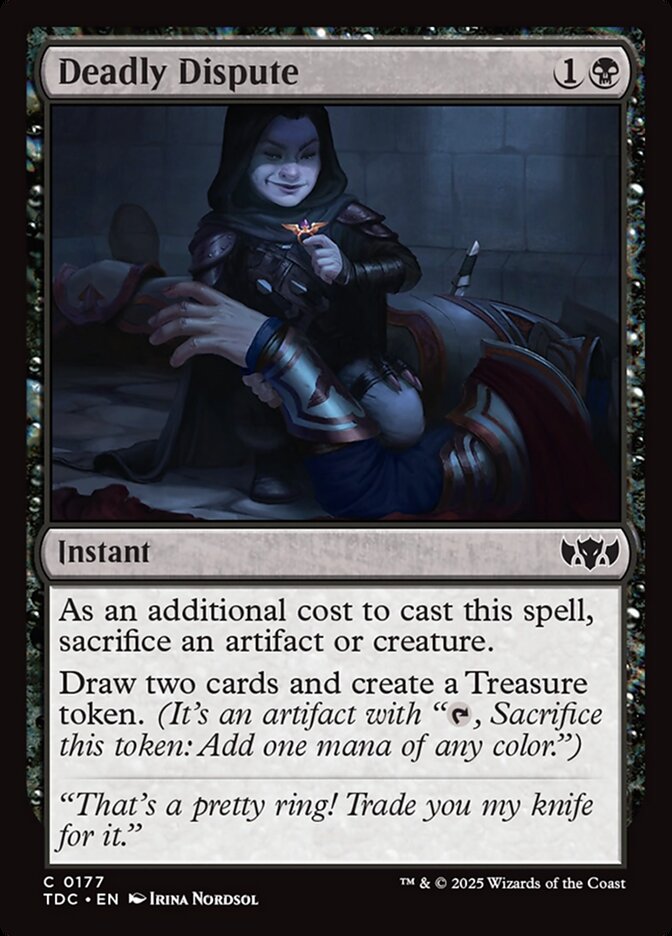 Deadly Dispute - Tarkir: Dragonstorm Commander (TDC)