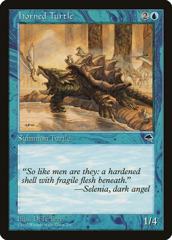 Horned Turtle (67) - Tempest (TMP)
