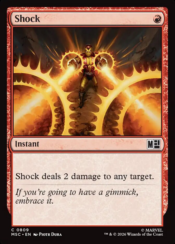 Shock (809) - Marvel Super Heroes Commander (MSC)