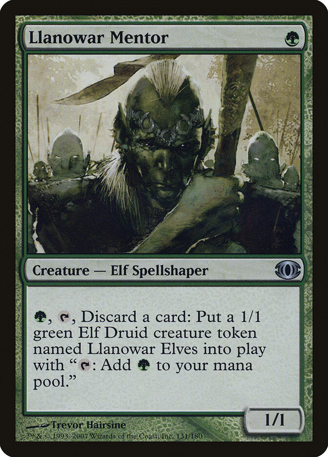 Llanowar Mentor (131) - Future Sight (FUT)