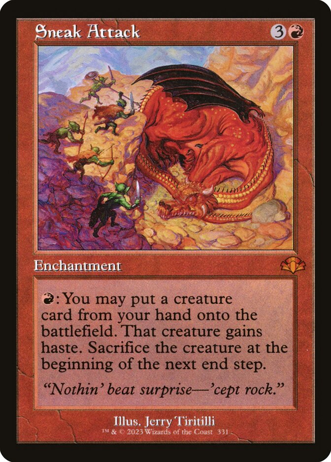Sneak Attack (331) - Dominaria Remastered (DMR)