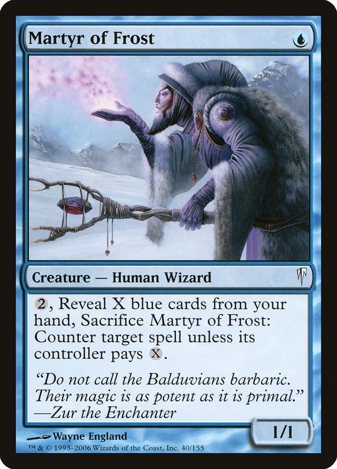 Martyr of Frost (40) - Coldsnap (CSP)