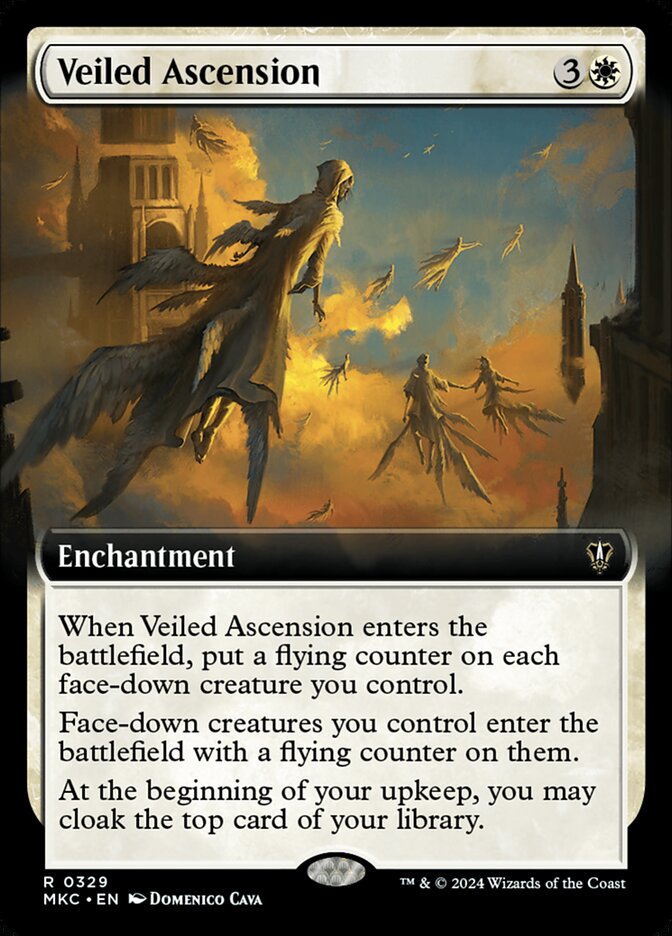 Veiled Ascension (329) - Murders at Karlov Manor Commander (MKC)