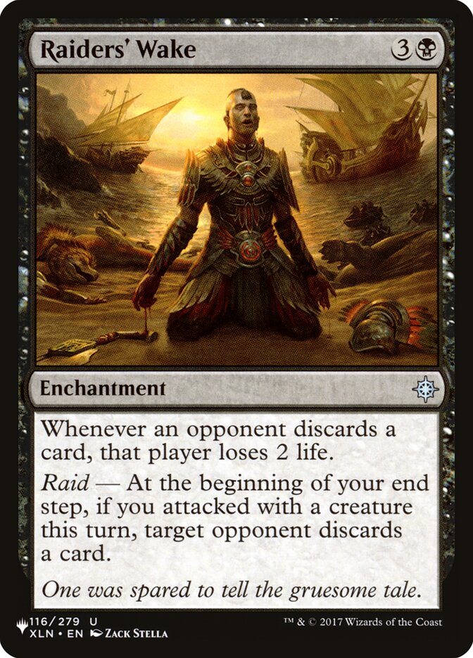 Raiders' Wake (XLN-116) - The List (PLST)