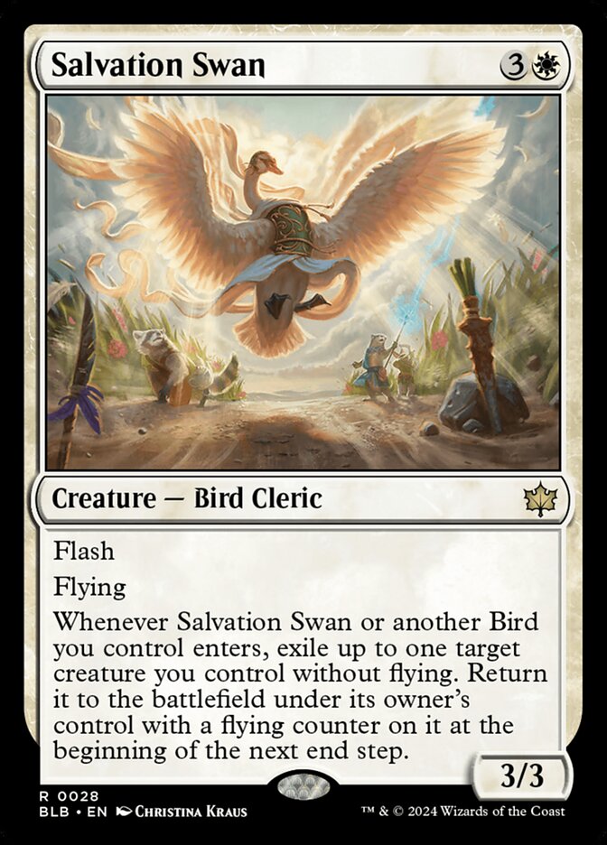 Salvation Swan (28) - Bloomburrow (BLB)