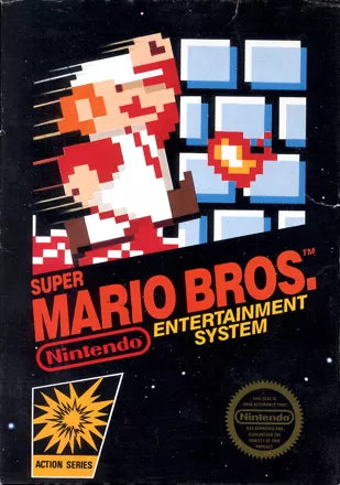 Super Mario Bros - [5 Screw] Nintendo (NES)