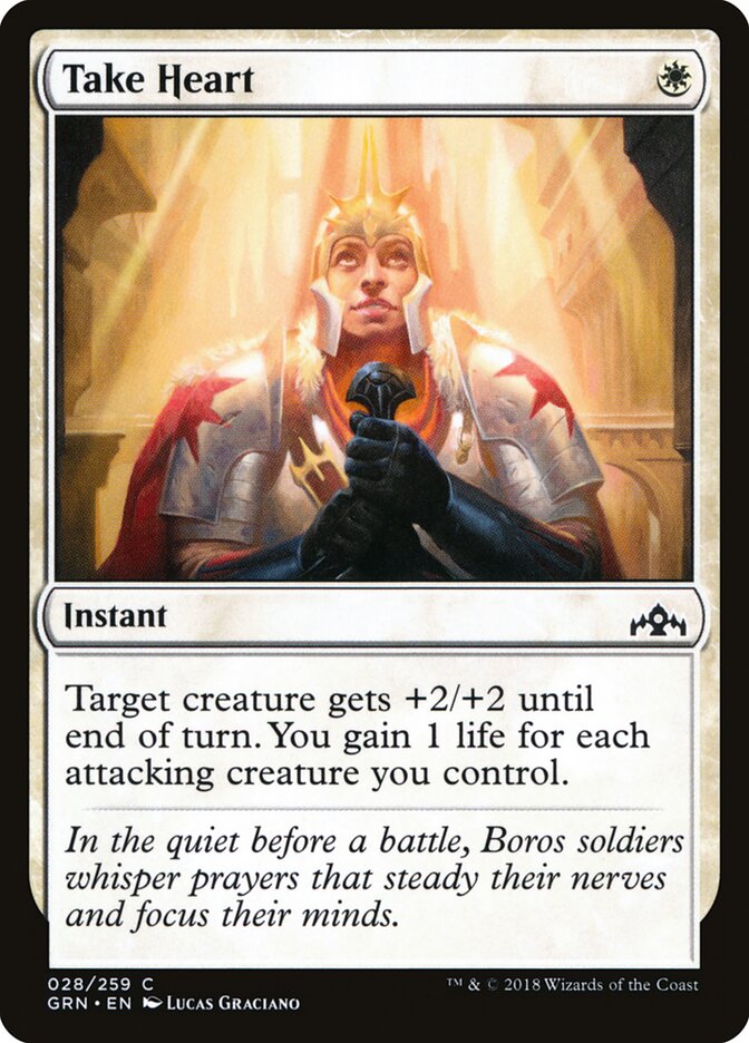 Take Heart (28) - Guilds of Ravnica (GRN)