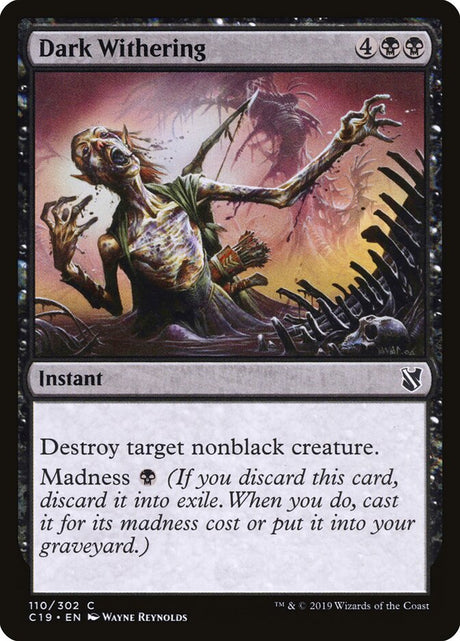 Dark Withering (110) - Commander 2019 (C19)