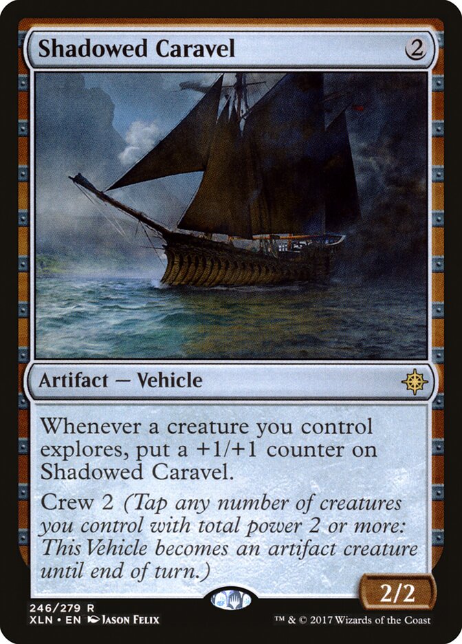 Shadowed Caravel (246) - Ixalan (XLN)