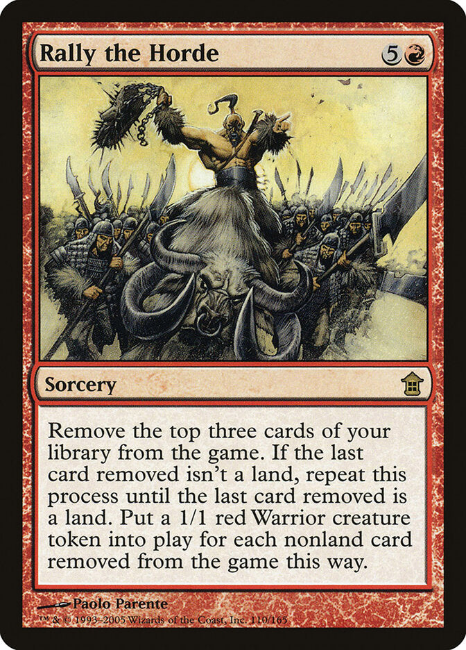 Rally the Horde (110) - Saviors of Kamigawa (SOK)