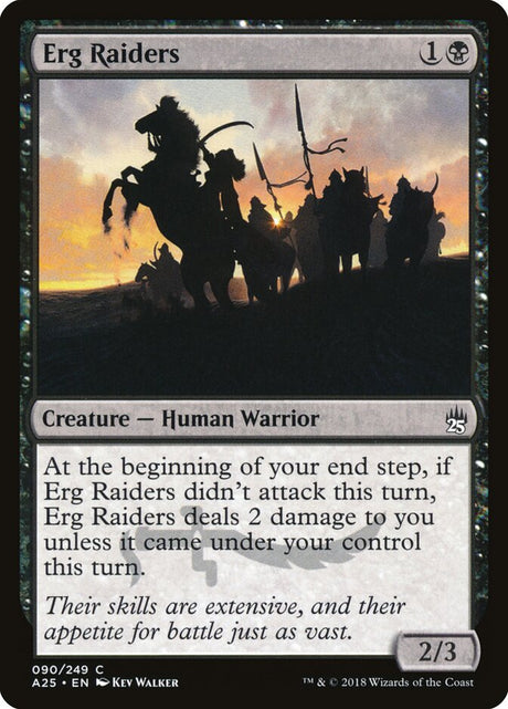 Erg Raiders (90) - Masters 25 (A25)