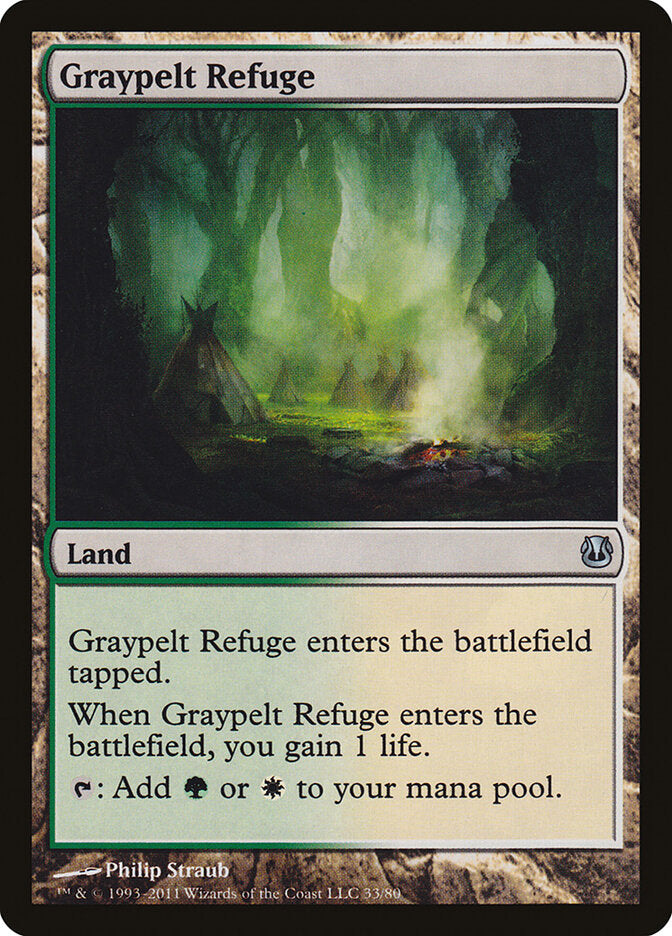 Graypelt Refuge (33) - Duel Decks: Ajani vs. Nicol Bolas (DDH)