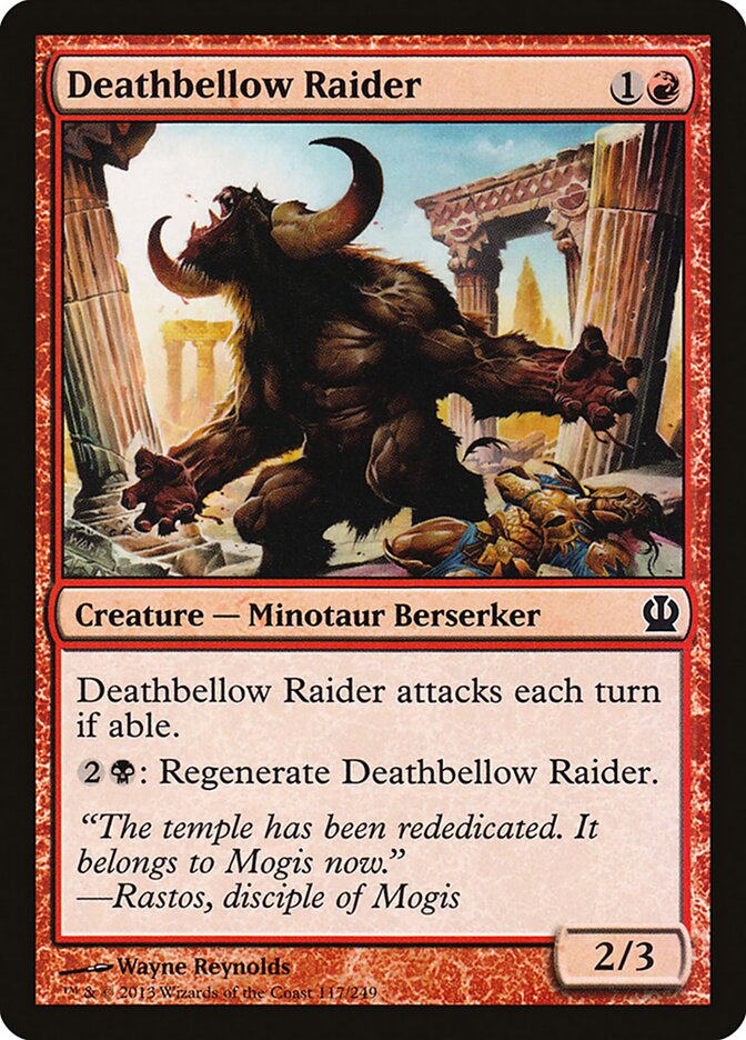 Deathbellow Raider (117) - Theros (THS)