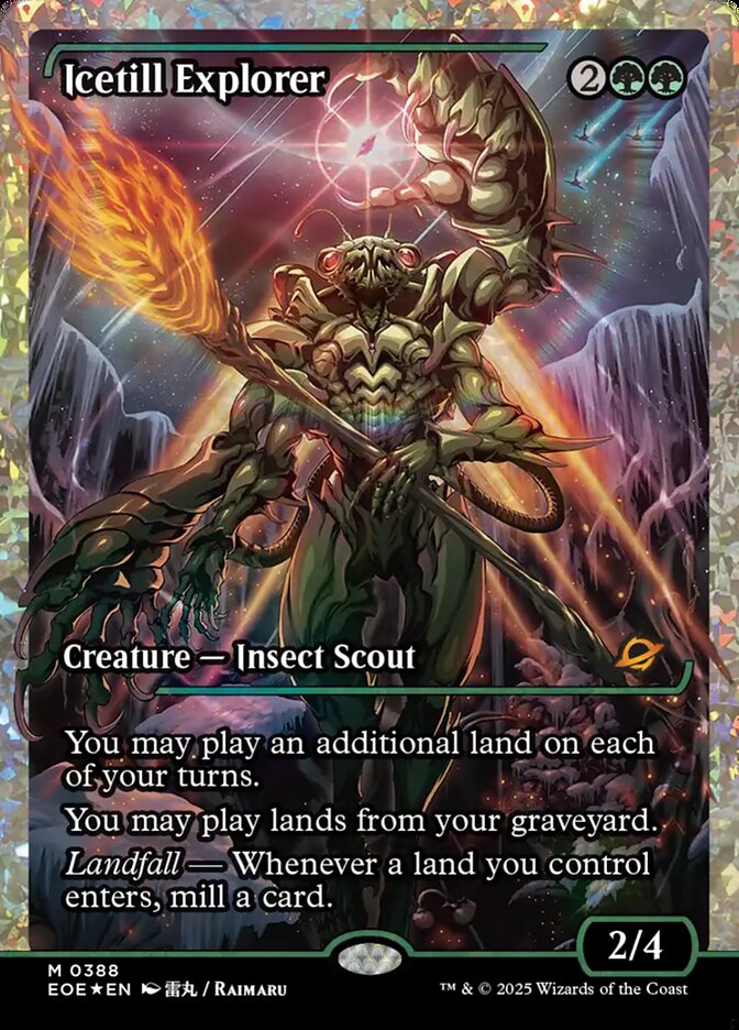 Icetill Explorer (388) - [Foil, Full Art] Edge of Eternities (EOE)