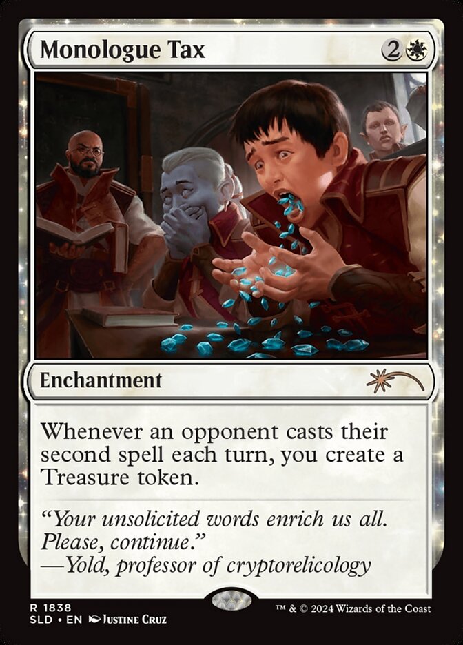 Monologue Tax (1838) - Secret Lair Drop (SLD)