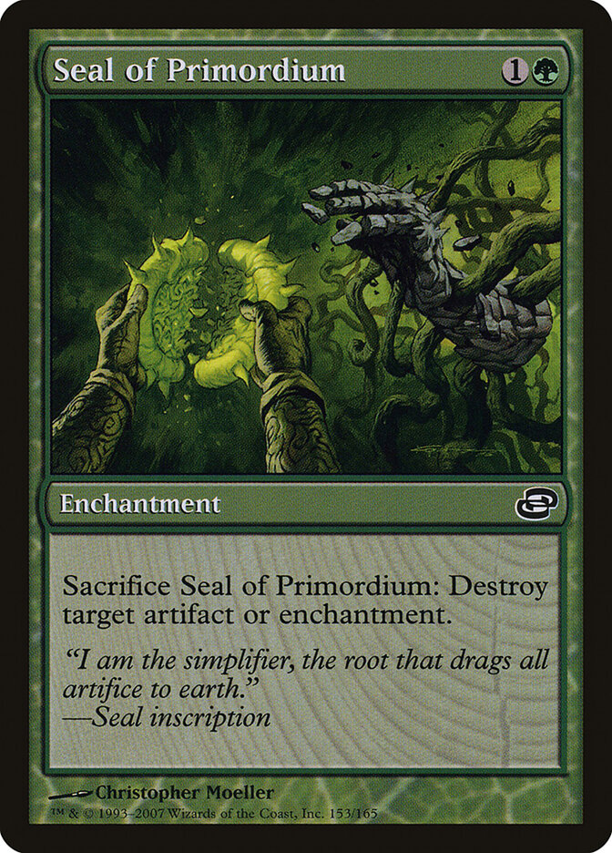 Seal of Primordium (153) - Planar Chaos (PLC)