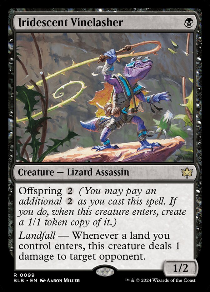 Iridescent Vinelasher (99) - Bloomburrow (BLB)