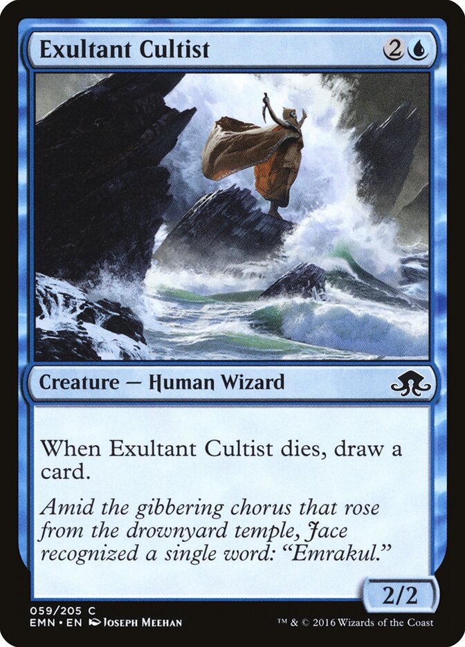 Exultant Cultist (59) - Eldritch Moon (EMN)