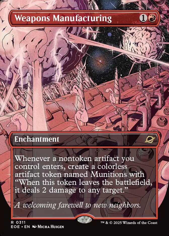Weapons Manufacturing (311) - Edge of Eternities (EOE)