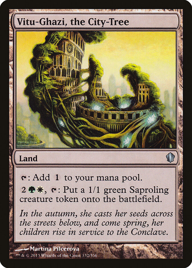 Vitu-Ghazi, the City-Tree (332) - Commander 2013 (C13)