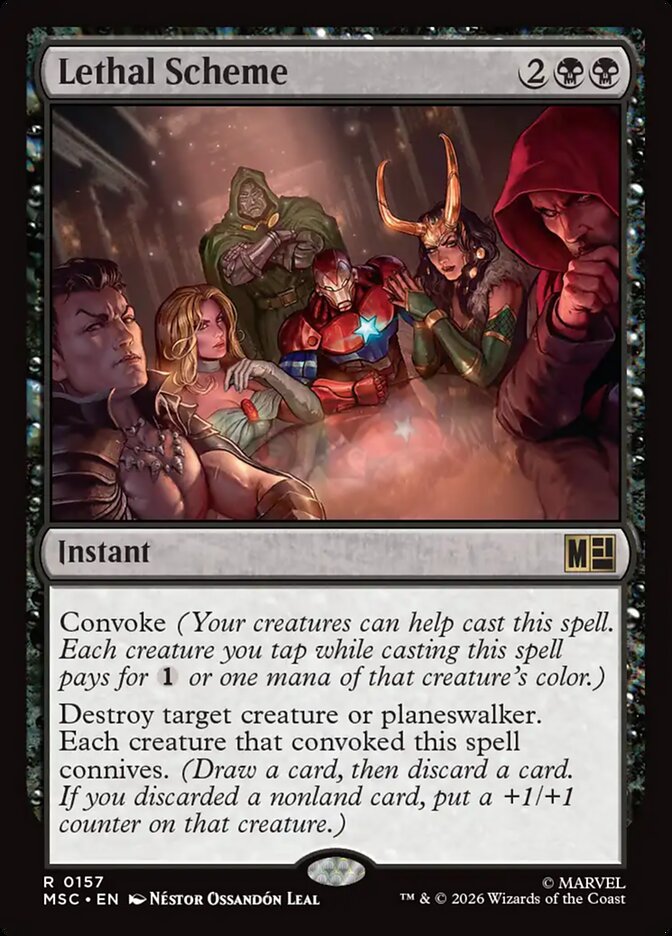Lethal Scheme (157) - Marvel Super Heroes Commander (MSC)