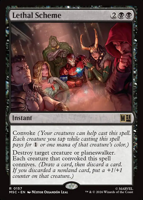 Lethal Scheme (157) - Marvel Super Heroes Commander (MSC)