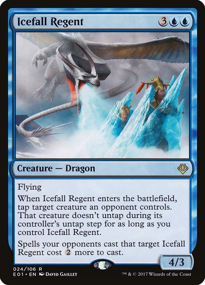Icefall Regent (24) - Archenemy: Nicol Bolas (E01)