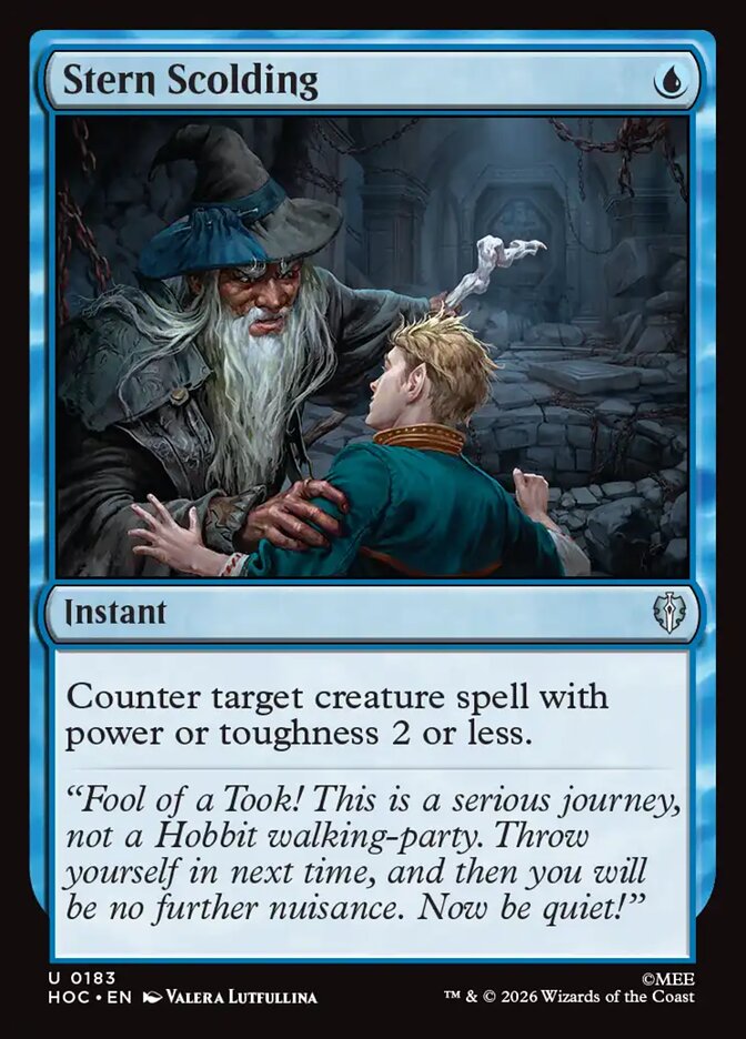Stern Scolding (183) - The Hobbit Eternal (HOC)