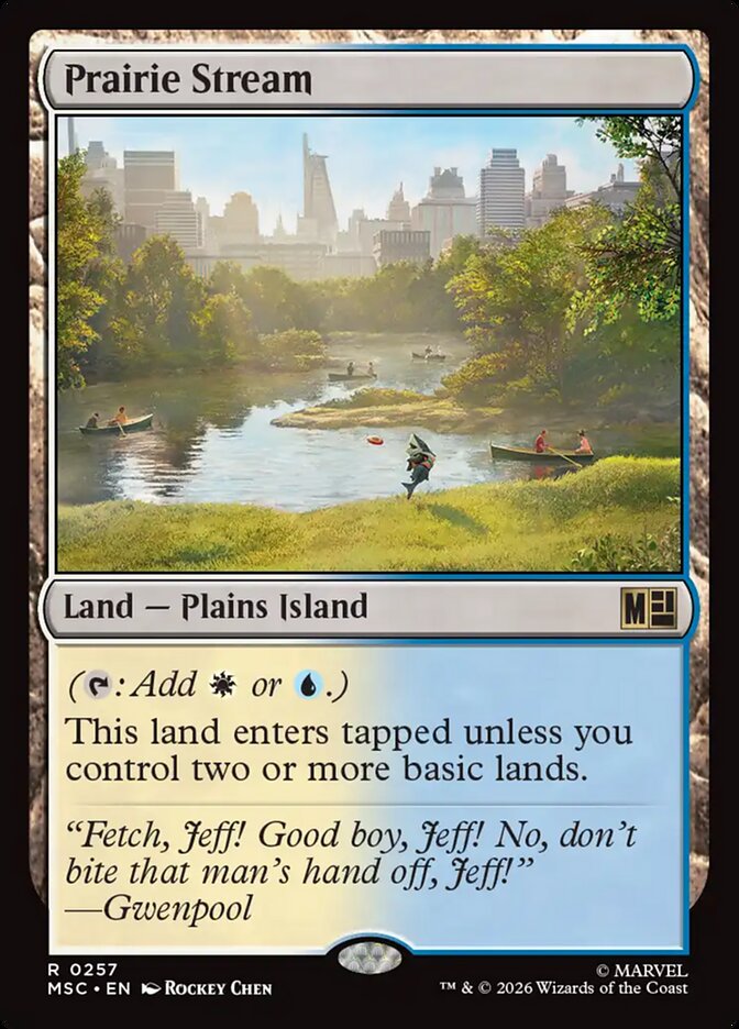 Prairie Stream (257) - Marvel Super Heroes Commander (MSC)
